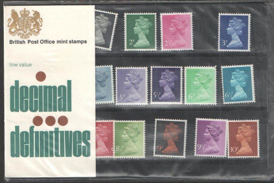 1971 Machin Definitives Royal Mail Presentation Pack 37
